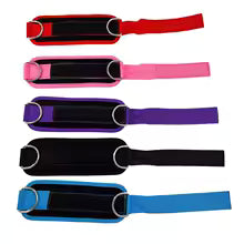 Cable Ankle Straps Double D-Ring