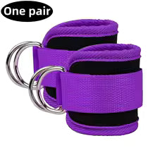 Cable Ankle Straps Double D-Ring