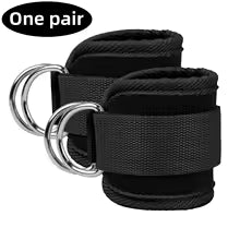 Cable Ankle Straps Double D-Ring
