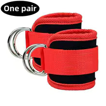Cable Ankle Straps Double D-Ring