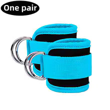 Cable Ankle Straps Double D-Ring