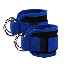 Cable Ankle Straps Double D-Ring